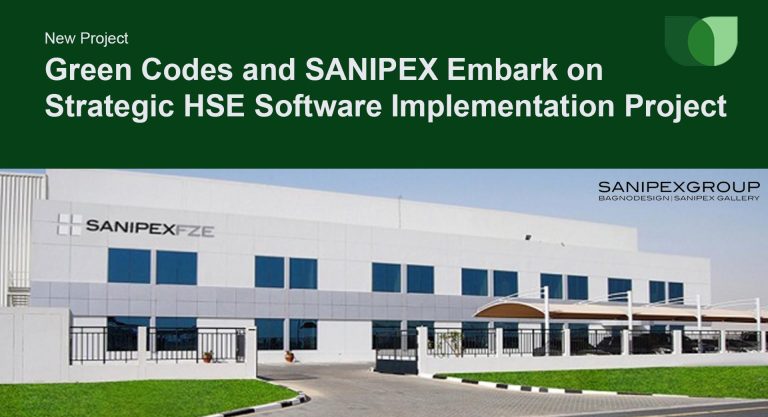 Green Codes and SANIPEX Embark on Strategic HSE Software Implementation Project